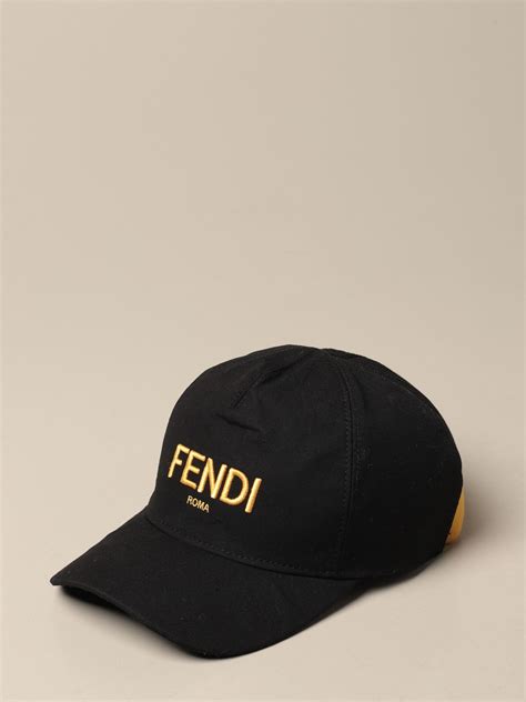 fendi mens hats|fendi baseball cap.